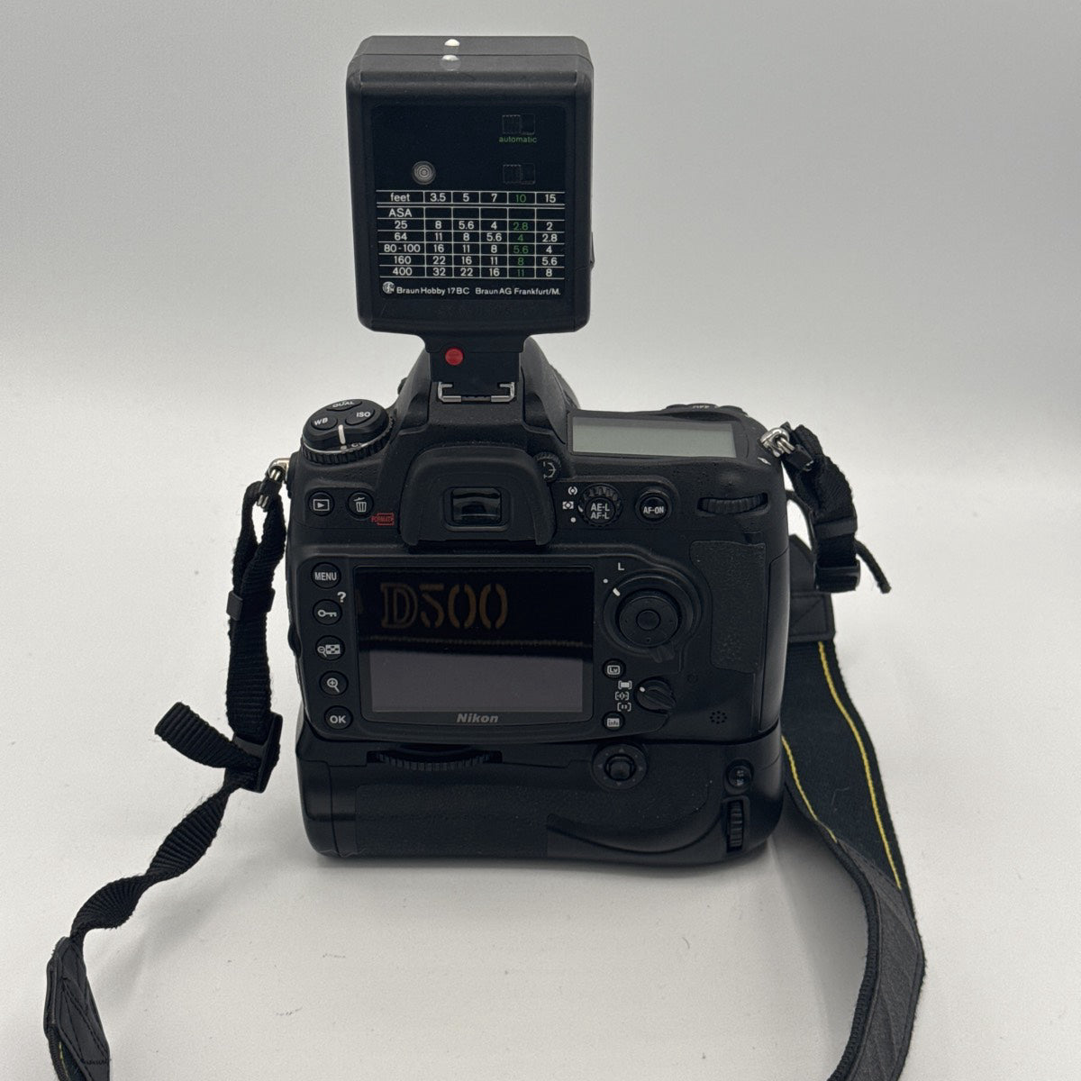 Used Nikon D300s with 35-80mm F4-5.6D Lens, Battery Grip and Flash Camera