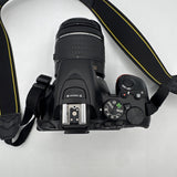 Used Nikon D5600 with 18-55mm f/3.5-5.6G Camera