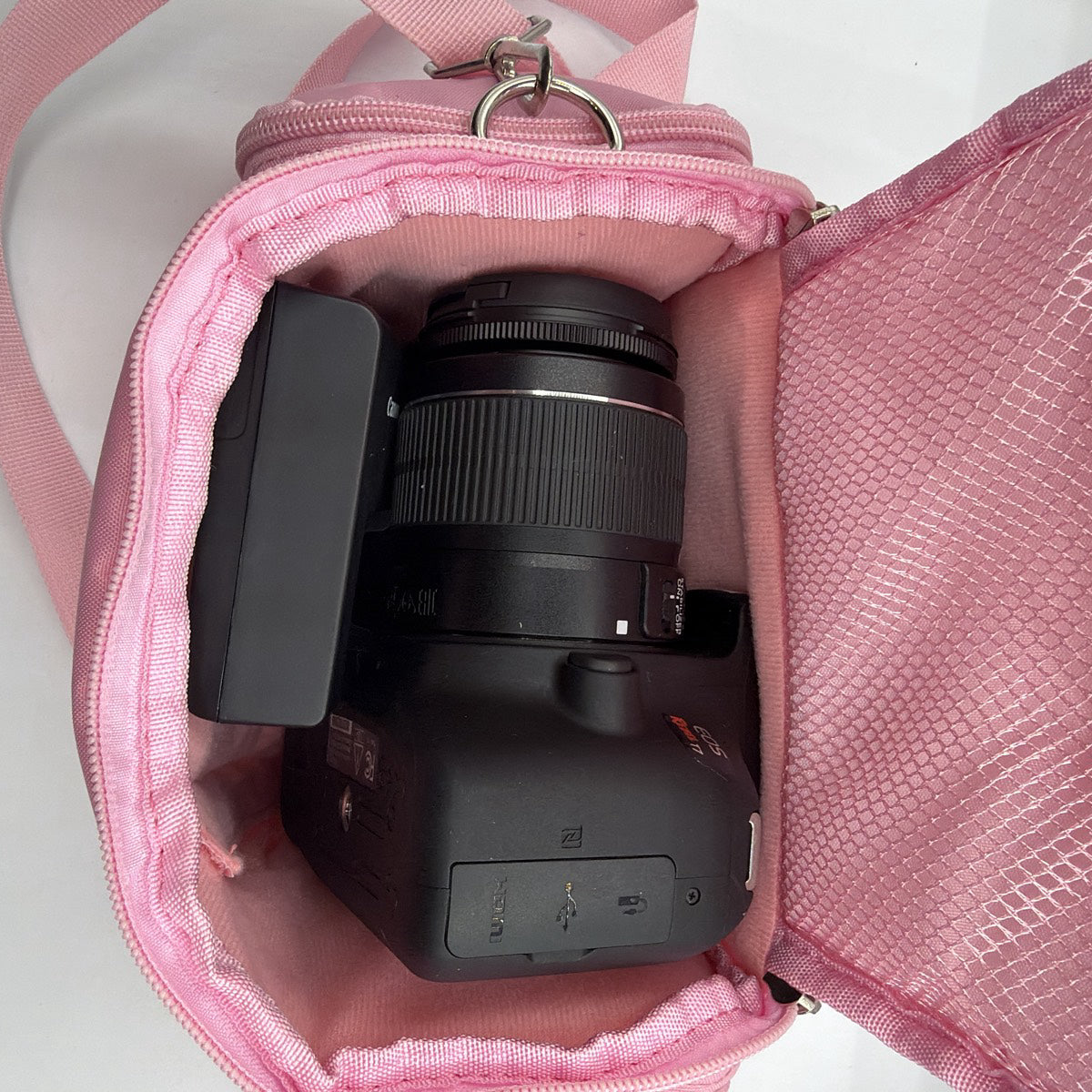 Used Canon EOS Rebel T7 kit with everything in photos Camera