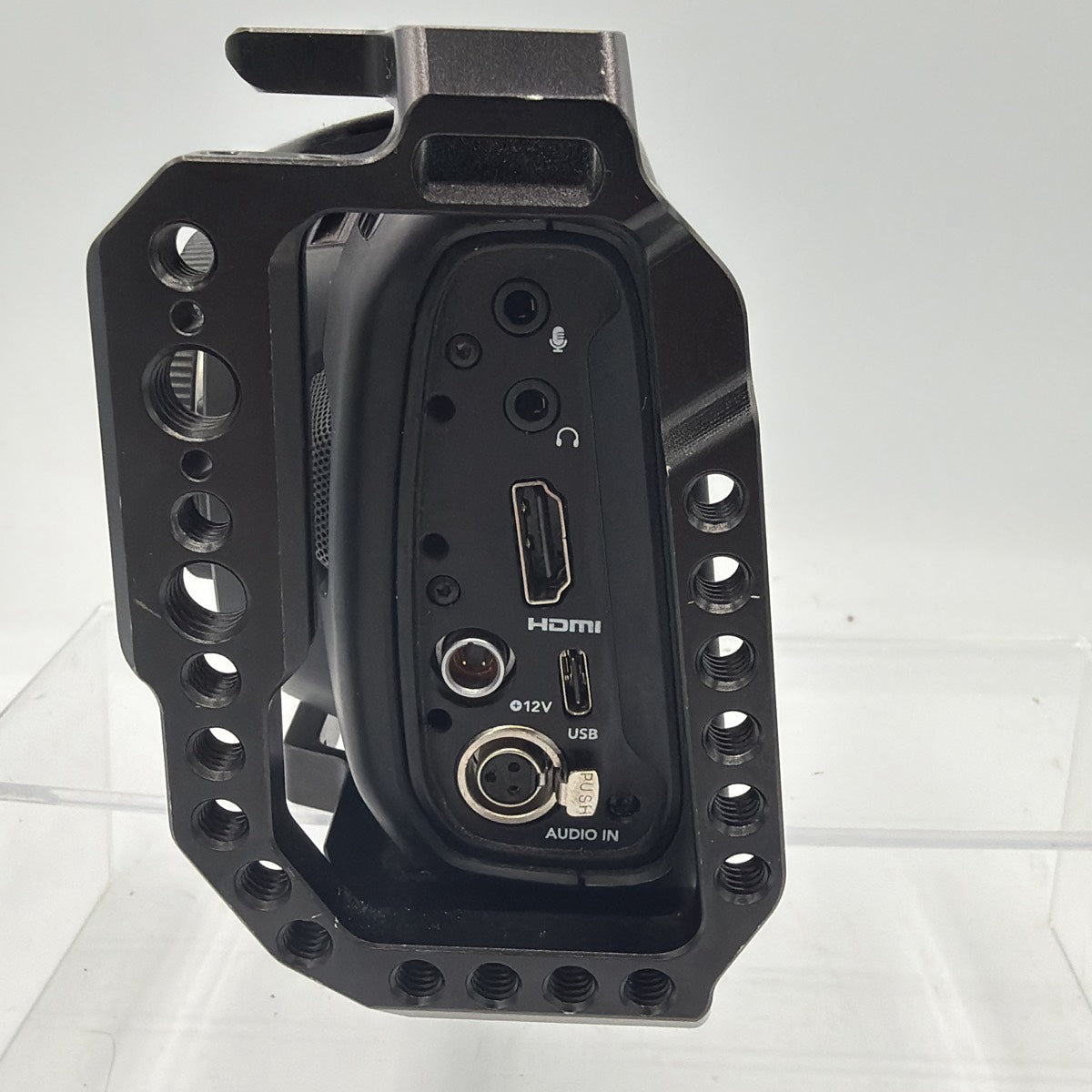 Used Blackmagic Design Pocket Cinema Camera 4K with Smallrig cage and battery