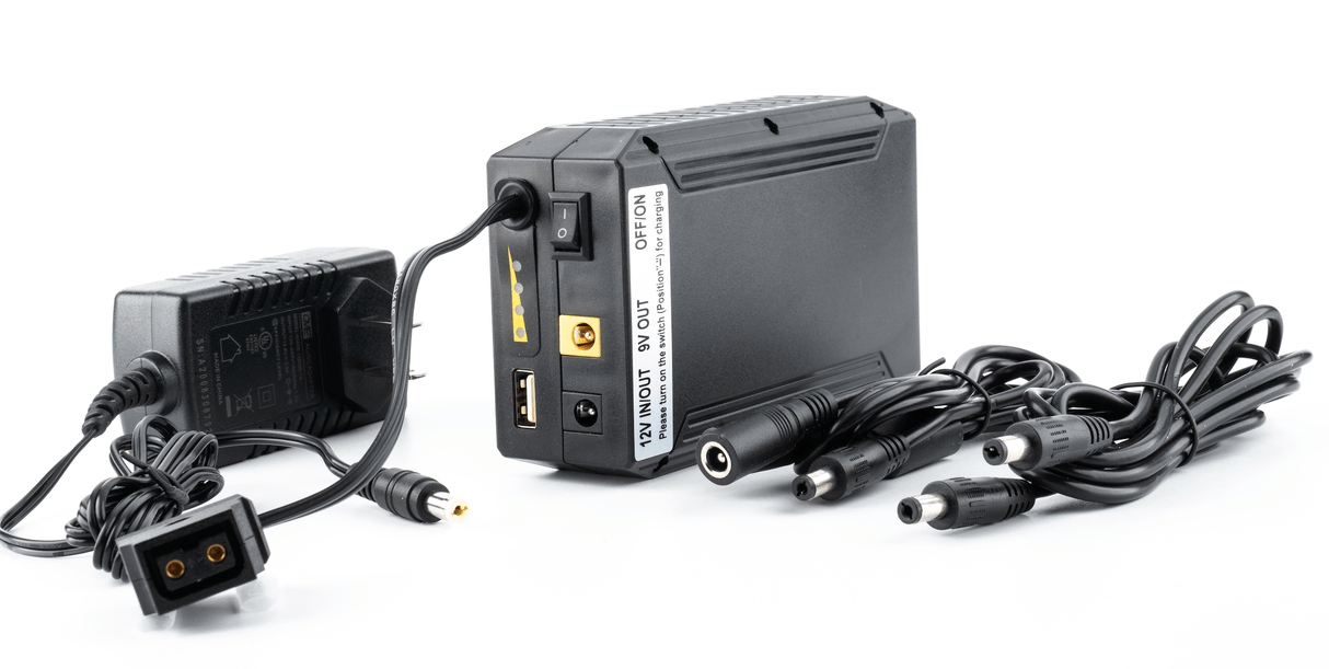 Indipro Porta-Pak Battery with D-Tap Output & Charger (9V/12V)
