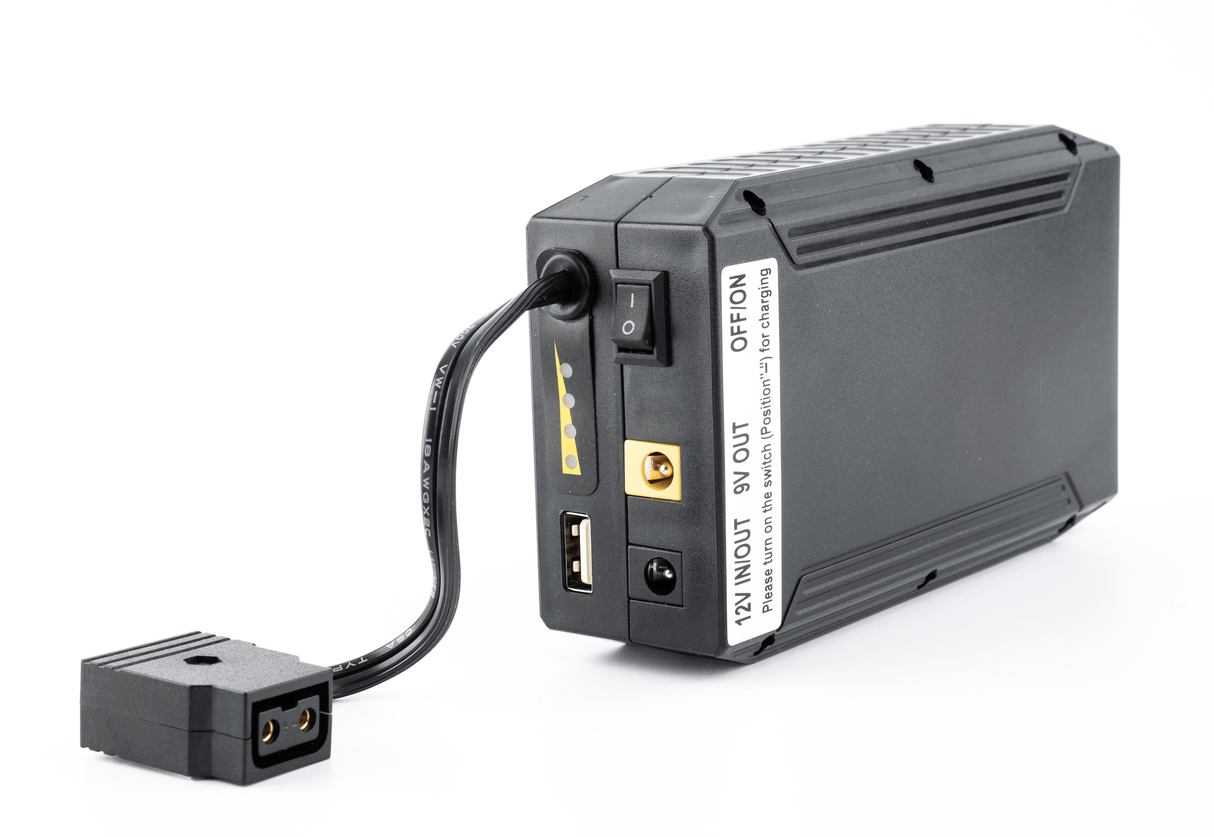 Indipro Porta-Pak Battery with D-Tap Output & Charger (9V/12V)
