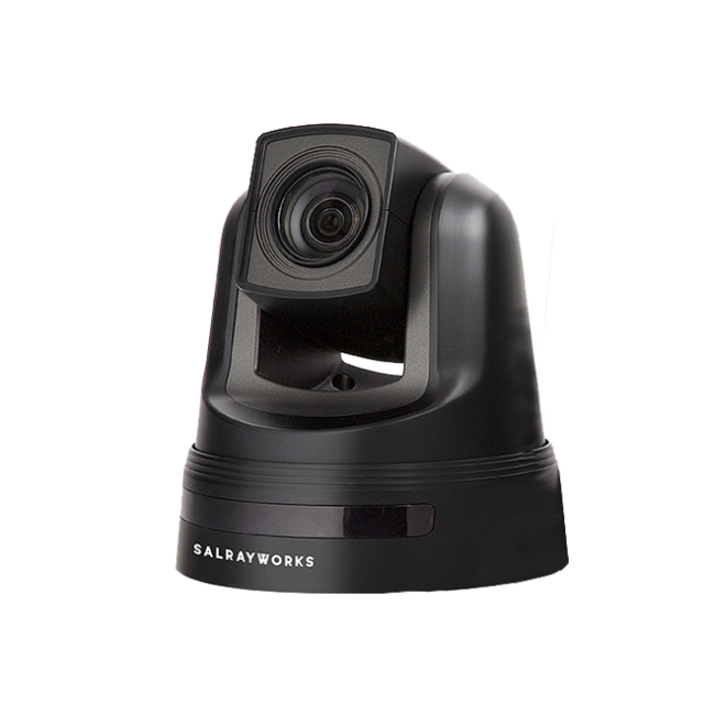 Salrayworks 1/2.8'' Exmor R CMOS Sensor PTZ Camera (Optical Zoom: 20x / Digital Zoom: 12x / Genlock, Black)