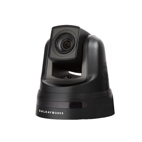 Salrayworks 1/2.8'' Exmor R CMOS Sensor PTZ Camera (Sony Optical Zoom: 30x / Digital Zoom: 12x / Genlock, Black)
