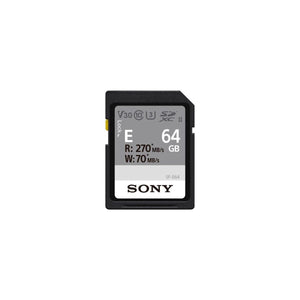 Sony SF-E64A 64GB SF-E Series UHS-II SDXC Memory Card