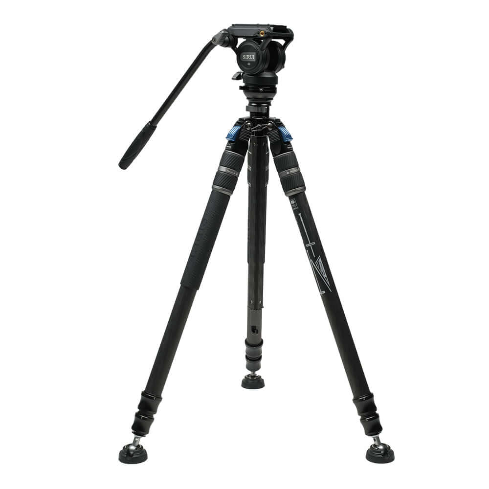 SIRUI SVS60 Rapid System One-Step Height Adjustment Video Tripod Kit