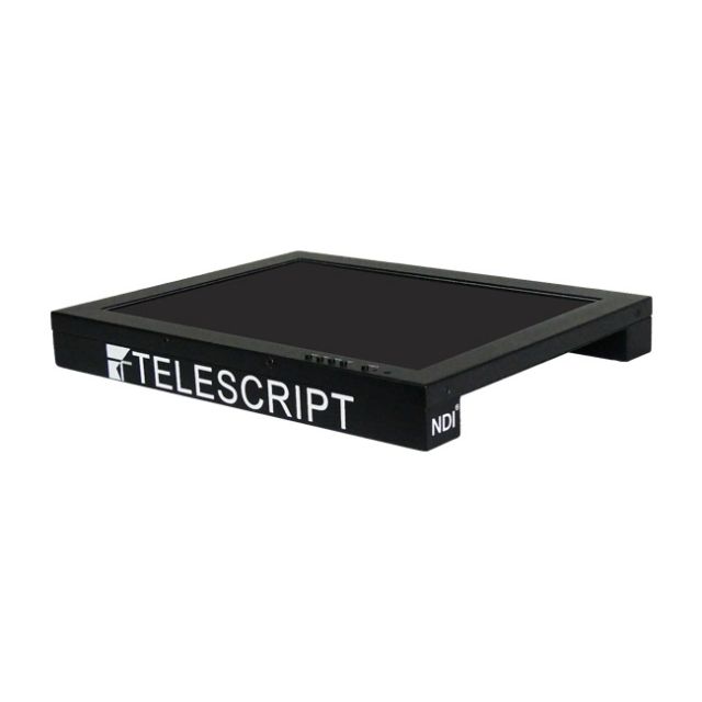 Telescript 15" IP Prompter Monitor With NDI