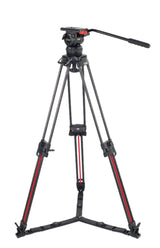Teris TS100CF-Q Fluid Head & Tripod Kit (Carbon Fiber)
