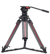 Teris TS100CF-Q Fluid Head & Tripod Kit (Carbon Fiber)