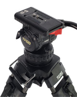 Teris TS100CF-Q Fluid Head & Tripod Kit (Carbon Fiber)