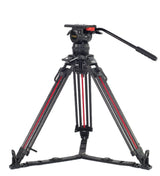 Teris TS120CF-Q Fluid Head & Tripod Kit (Carbon Fiber)