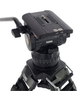 Teris TS150CF-Q Fluid Head & Tripod Kit (Carbon Fiber)