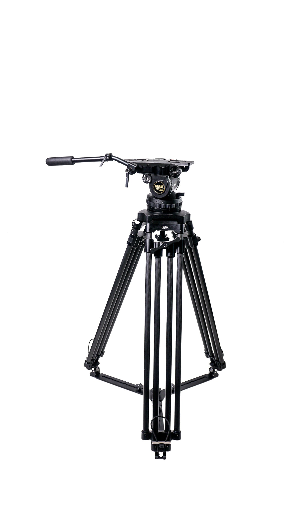 Teris TS350CF Cine Fluid Head & Carbon Fiber Tripod Kit