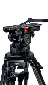 Teris TS350CF Cine Fluid Head & Carbon Fiber Tripod Kit
