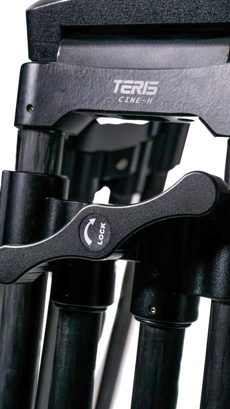 Indipro Tools Teris TS350CF Cine Fluid Head & Carbon Fiber Tripod Kit