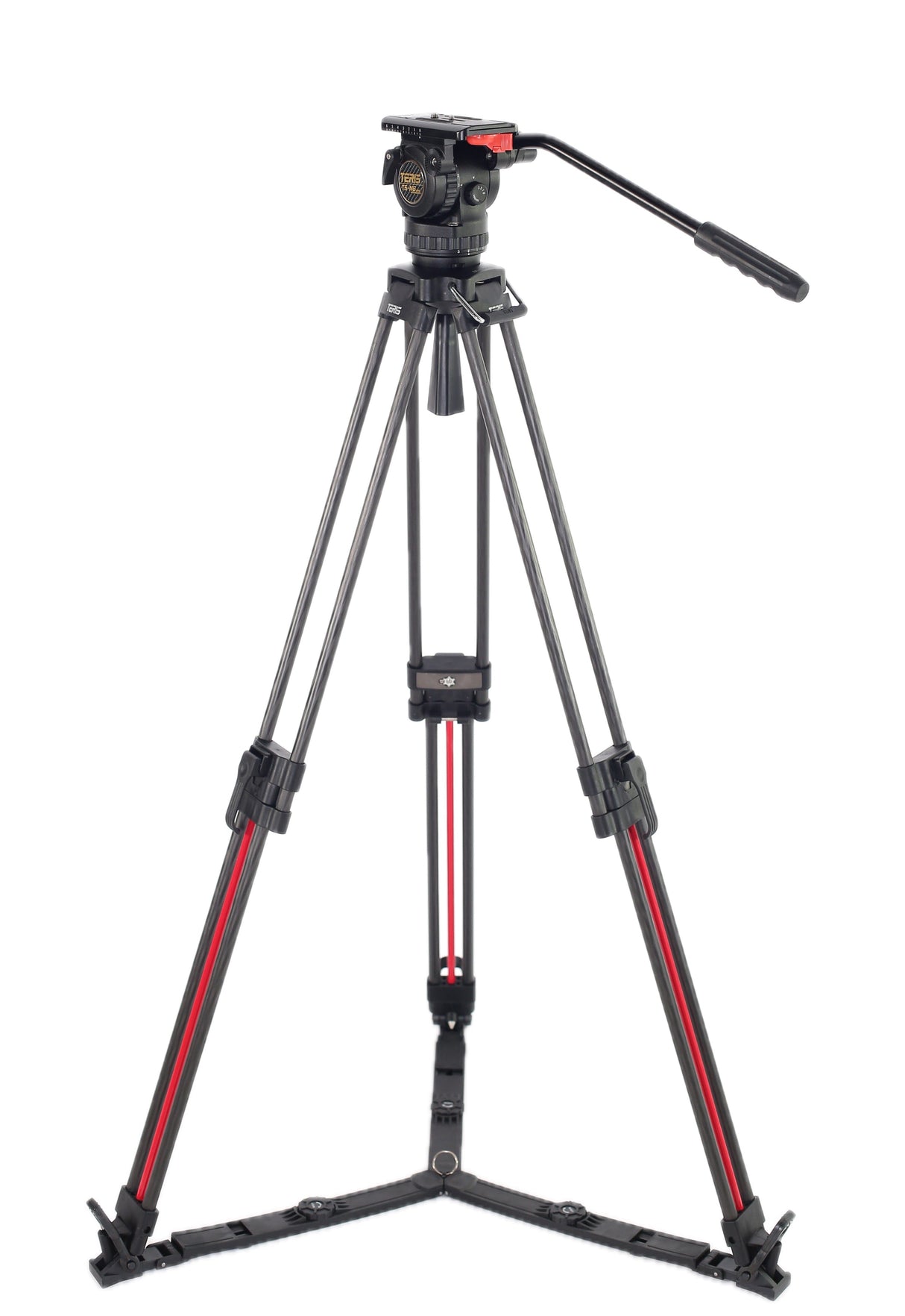 Teris TSN6CF-Q PLUS Fluid Head & Tripod Kit (Carbon Fiber)