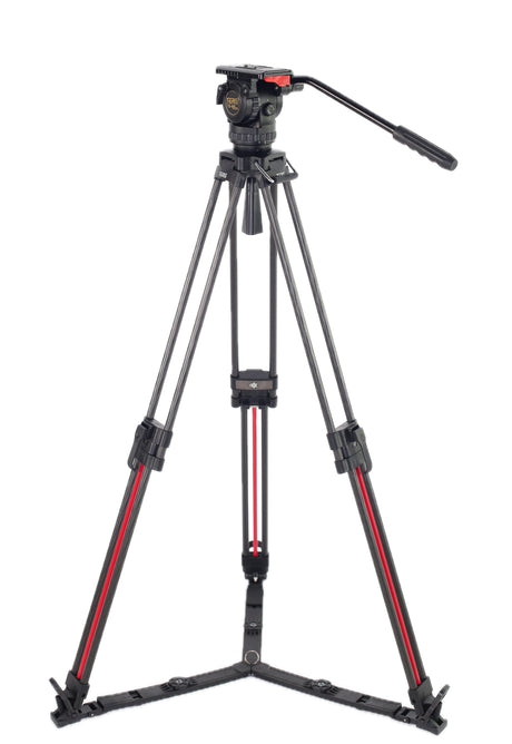 Teris TSN6CF-Q PLUS Fluid Head & Tripod Kit (Carbon Fiber)