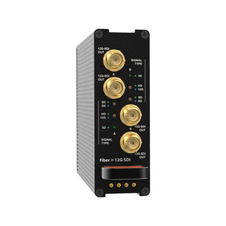Theatrixx Dual Fiber to Dual 12G SDI Reversible Module 