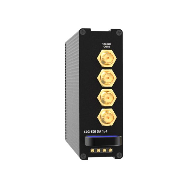 Theatrixx 12G-SDI Distribution Amplifier 1:4 Reversible Module