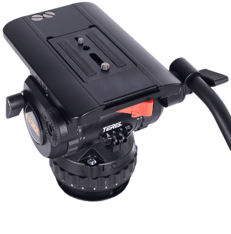 Indipro Tools Teris TS300CF Fluid Head and Tripod Kit