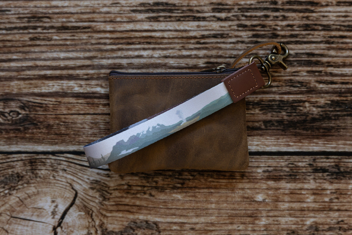 Parks in Color Wristlet Keychain