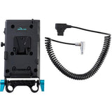 V-Mount Multi-Output Plate w/ 15mm Rod Mount for RED KOMODO