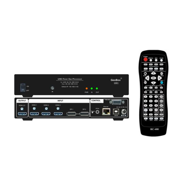 VigilLink G901 5x1 Seamless UHD switcher with Quad Split Views