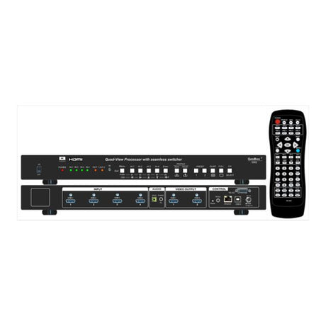 VigilLink 4x2 UHD Quad View Processor with Seamless Switcher