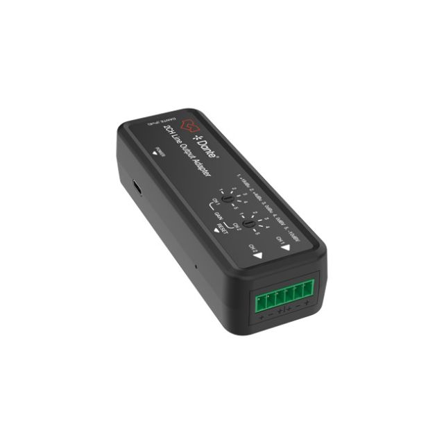 Vigillink 2Ch Dante Line Output Adapter