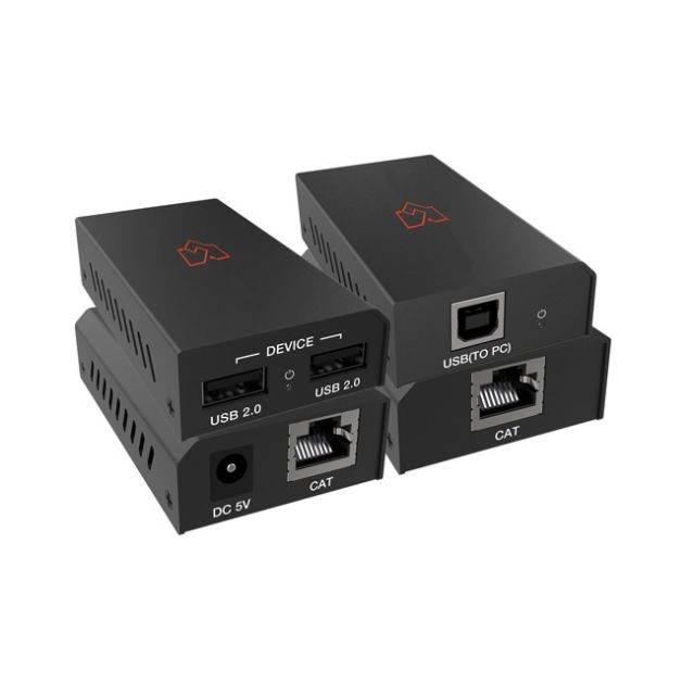 VigilLink CAT Cable USB2.0 Extender (50m, 200Mbps)
