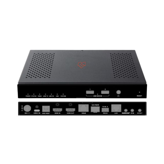 VigilLink SDVoE Transceiver over Copper/Fiber With Switching USB-C (Video & USB 2.0) and HDMI Inputs