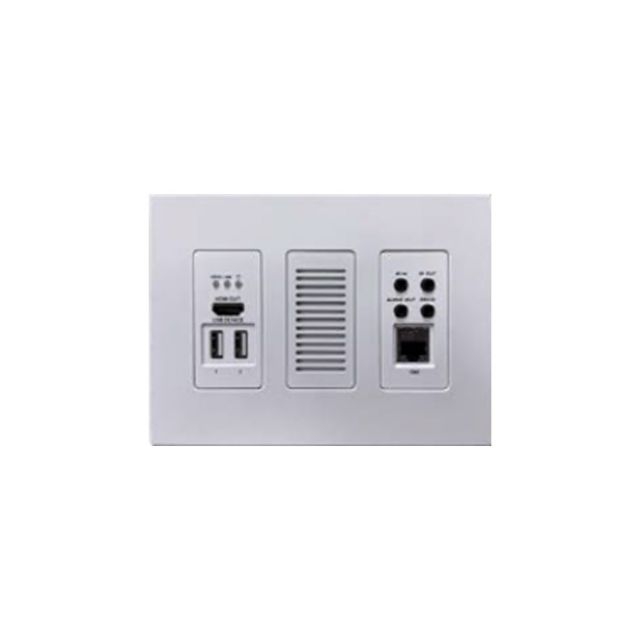 VigilLink SDVoE Wall Plate AV Signal Transmitter with HDMI and Icron USB-C (US)