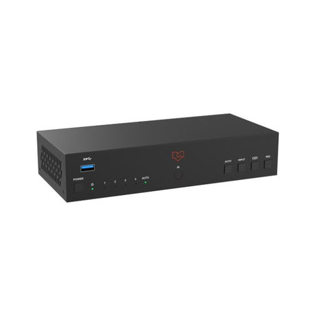 VigilLink 4 Port 4K60 HDMI Seamless KVM Switcher with Multiviewer