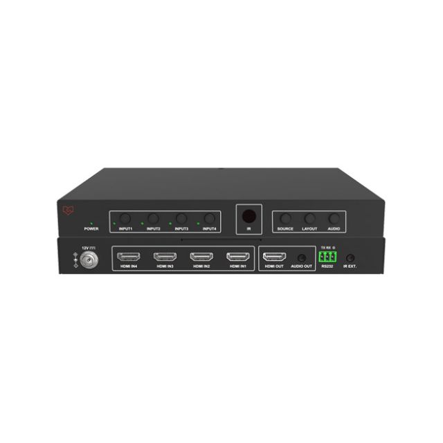 Vigillink 4X1 HDMI 2.0 4K60 MULti Viewer With Seamless Switching