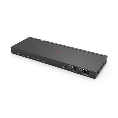 VigilLink 1x4 HDMI 2.0 Distribution Amplifier with Audio De-embedded & Downscale (18Gbps)