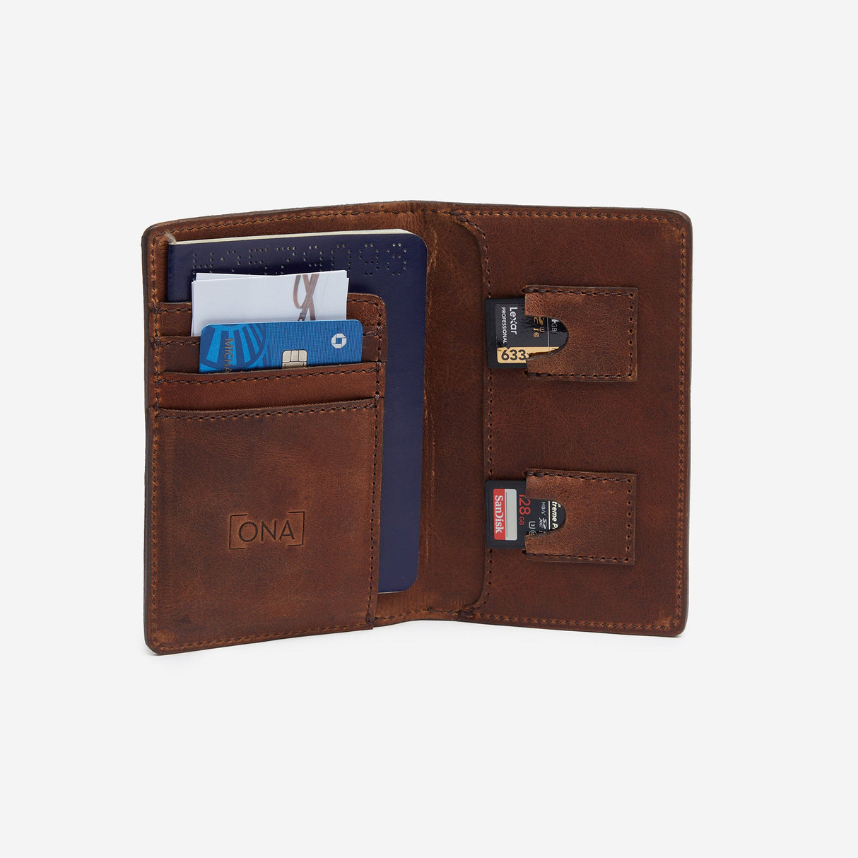 Passport Wallet - Antique Cognac