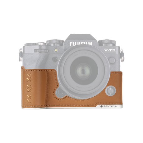 Leather Camera Case (For FujiFilm）